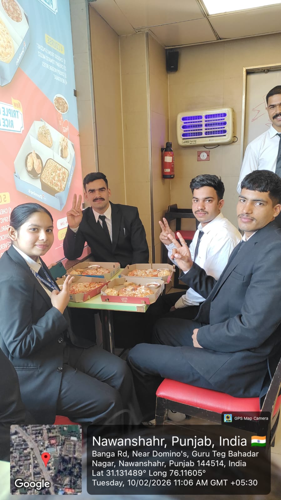 Field Visit at dominos